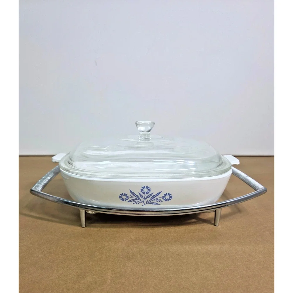 Vintage Corning Ware Blue Cornflower 10